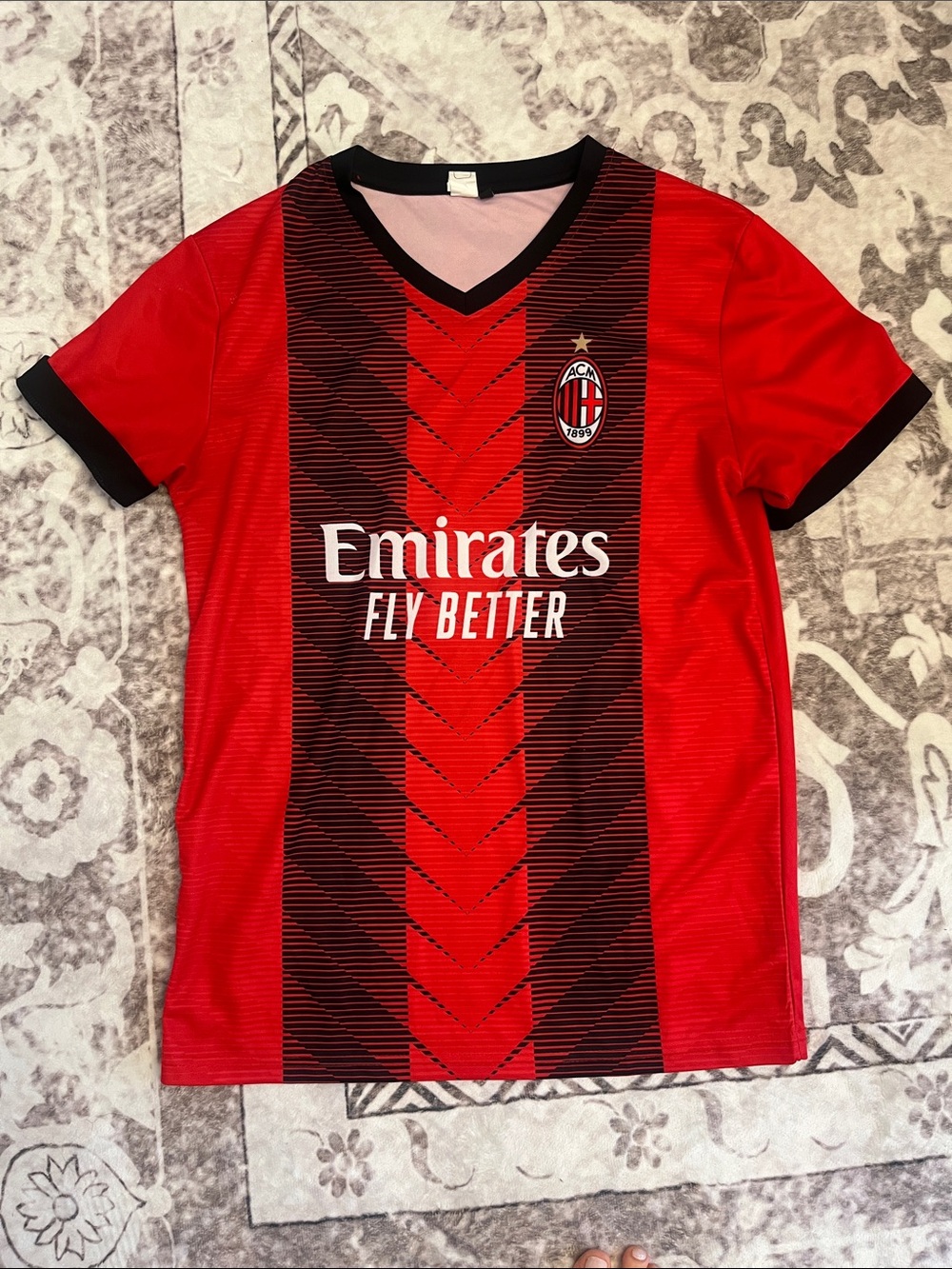 Official AC Milan Children’s Soccer Jersey